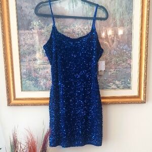 BP Royal Blue Textile with Label